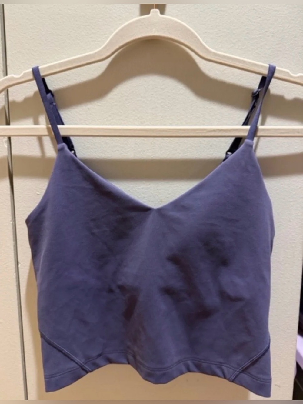 Lululemon Align Tank Cropped Cami Nightfall (Midnight Purple Blue colour) 8